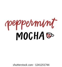 Peppermint Mocha Drink