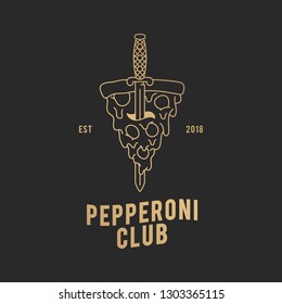 Pizza-Logo des Pepperoni-Clubs