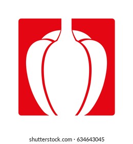 peppers fresh vegetable icon