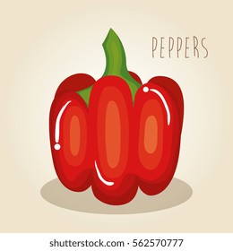 peppers fresh vegetables icon
