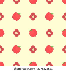 Peppers pattern simple vector design
