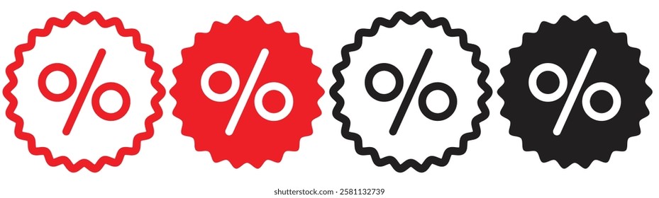 Percent arrow icon. Growth, increase, Discount icon, Percentage, finance percent offer tag, Shopping Sale label, Black friday coupon, promotion commission icons button, vector, sign, symbol , icon