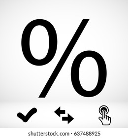 percent  icon