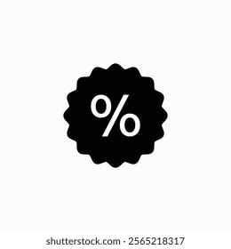 Percent icon, buy logo isolated sign symbol vector illustration - high quality black style vector icons fully editable vector template