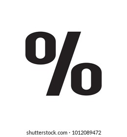 percent icon illustration isolated vector sign symbol