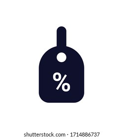 Percent icon, Percent illustration sign, Vector illustration, EPS10.