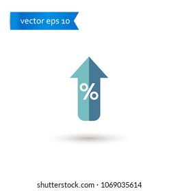 percent. percent icon. sign design. Vector EPS 10.