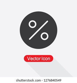 Percent Icon Vector Illustration Eps10
