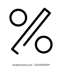 Percent Icon Vector Symbol Design Illustration