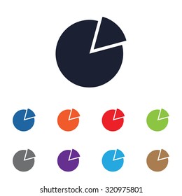 Percent icon for web and mobile