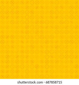 Percent seamless business background. Discount illustration. Economic finance promotion pattern