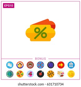 Percent sign icon