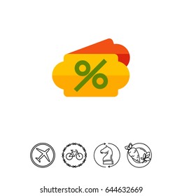 Percent sign icon