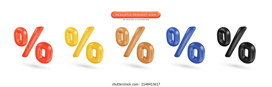 Persitivzeichen, realistische 3D-Vektorgrafik 