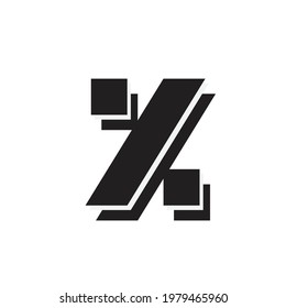 percent sign symbol effect design vector