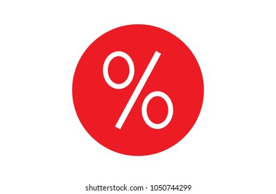 percent symbol button