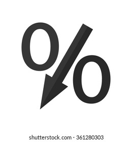 percent  - vector icon