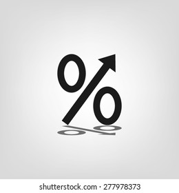 percentage arrow