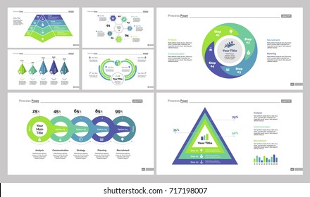 Percentage Chart Diagram Set