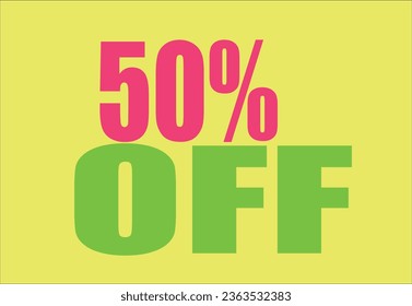 percentage for discounts from five to one hundred
