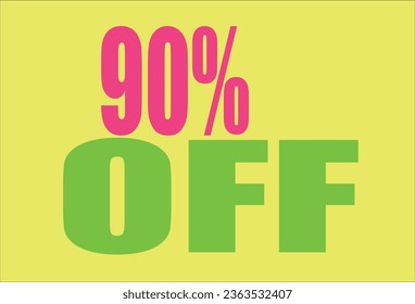 percentage for discounts from five to one hundred