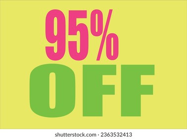 percentage for discounts from five to one hundred