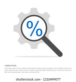 Percentage Icon - Free vector icon