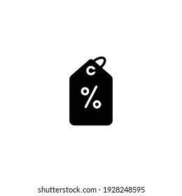 Percentage icon vector for web, computer and mobile app