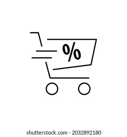 Símbolo de porcentaje elementos vectoriales para web infográfica