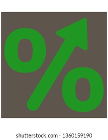 Percentage math icon