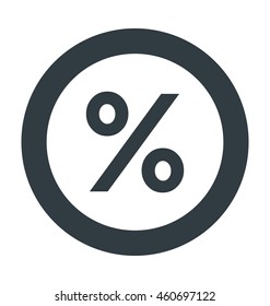 Percentage Vector Icon