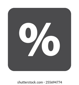Percentage vector image to be used in web applications, mobile applications and print media.