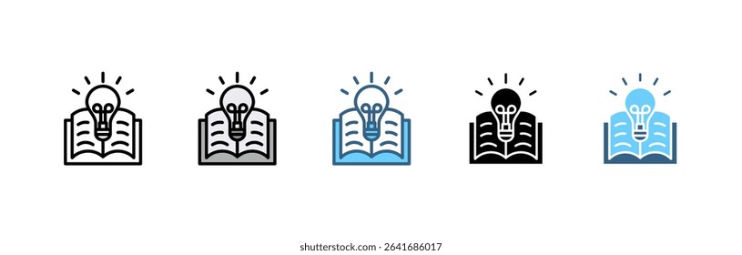 PERCEPTION icon set with various styles and colors of perception, reality, understaging, memory, knowledge, cognition, sensory system, vision
