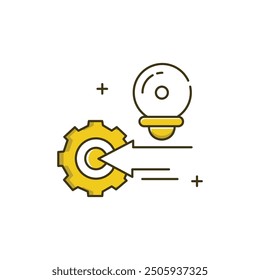 Perceptual Clarity Emblem Vector ICon Design with Editable Stroke