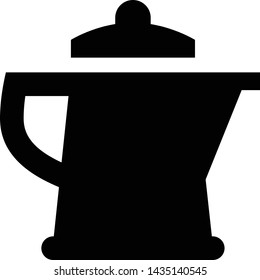 Percolator Coffee Maker Vector Icon