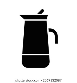 Percolator icon Vector flat thin line illustration