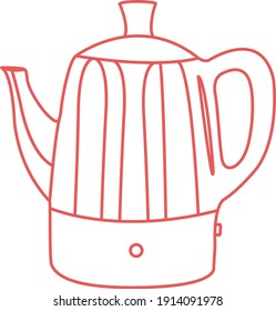 icono de percolador, ilustración de vector 
    ...