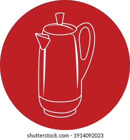 percolator icon, Vector illustration 
    .