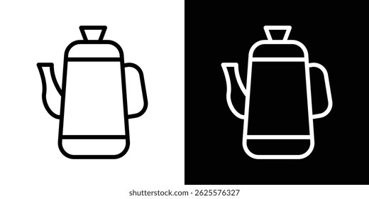 Percolator icon vector for web and mobile app. Symbol isolated.