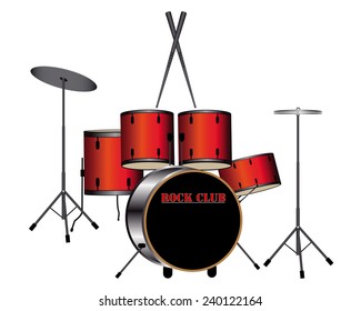 percussion instrument on a white background