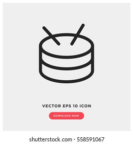 Percussion vector icon
