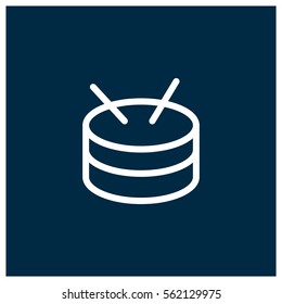 Percussion vector icon