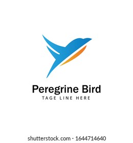 peregrino para la identidad del logotipo empresarial de la empresa