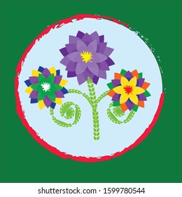 Perennial flower clip art, in the graphic arts,refers to pre-made images used to illustrate any medium. 