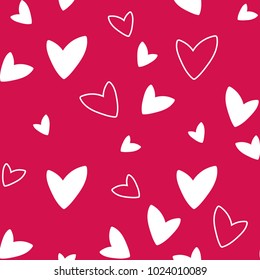 Perfact seamless pattern on Valentine's day.