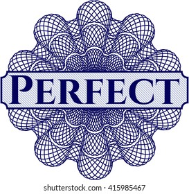 Perfect abstract linear rosette