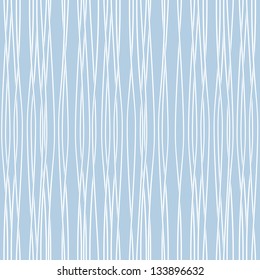 Perfect abstract seamless pattern, blue vector waves.