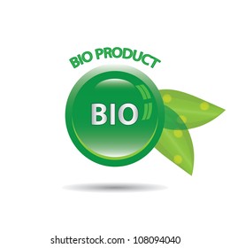 Perfect badge made for your bio products.vector