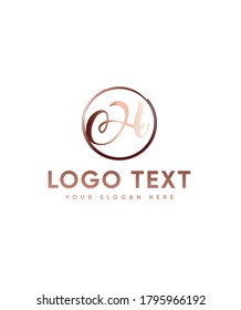 Perfect baking lion letter type H logo template, Vector logo for business and company identity 