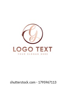 Perfect baking lion letter type G logo template, Vector logo for business and company identity 